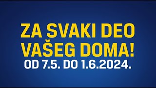 Akcijska ponuda ZA SVAKI DEO VAŠEG DOMA od 75 do 16  Iz ponude izdvajamo Forma Ideale [upl. by Schou]