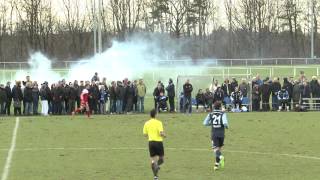 Löwen verlieren Test gegen Haching  Fans zünden Bengalos [upl. by Rozalin]