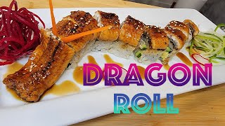 Learn How To Make GORGEOUS Dragon Rolls  Dragon Roll Sushi Recipe [upl. by Akemahs]