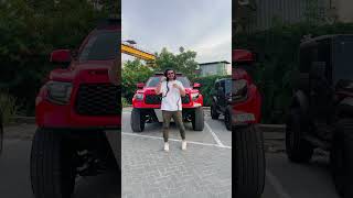 Red Edition Tundra 😍  Full Video coming soon 🥵youtubeviews malayalam dubai viral modified [upl. by Royall]