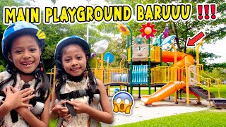 ALUNA DAN AMANDA MENEMUKAN PLAYGROUND BARU YANG TERSEMBUNYI [upl. by Iinde]