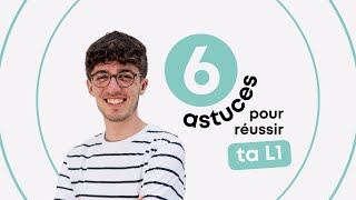 📚 6 astuces pour réussir ta L1 💪 [upl. by Deegan]