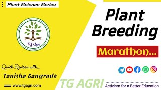 Plant Breeding Marathon Class  Breeding Marathon 2023  पादप प्रजनन मेराथन  by Tanisha Gangrade [upl. by Fablan]