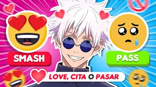 💙SMASH OR PASS ANIME HUSBANDOS❤️🤔💔 CITA O PASAR 🔥 ¿Qué Prefieres  QUIZ ANIME [upl. by Selbbep]