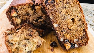 THE MOISTEST BANANA BREAD LE PLUS MOELLEUX PAIN AU BANANE [upl. by Jilly]