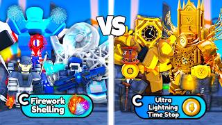 😱 FIREWORK TEAM VS CLOCK TEAM 💀 ENDLESS 🔥 NEW UNITS TRADES 🤑  Toilet Tower Defense [upl. by Bell]