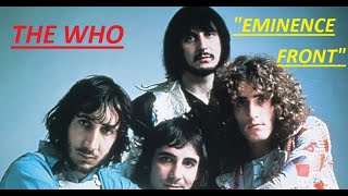 HQ THE WHO  EMINENCE FRONT Best Version High Quality AUDIO HQ amp Lyrics [upl. by Pearson582]