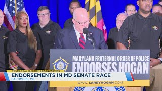 Md US Senate candidates lining up endorsements [upl. by Eulaliah]