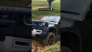 Defender VS Thar 🥵 defender thar suv4x4 scorpio defenderlovers 4x4offroading offroading [upl. by Novonod]