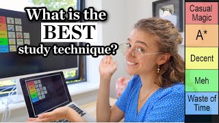 Tier Ranking Study Techniques What is the BEST Way to Revise [upl. by Denise]