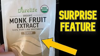 Time To Cut Out Sugar  Surprising Feature For Preppers  This Monk Fruit Extract Is Awesome [upl. by Golanka]