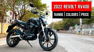 2022 Revolt RV400 Detailed Ride Review  Range  Top Speed  Colours  Price [upl. by Smitty]