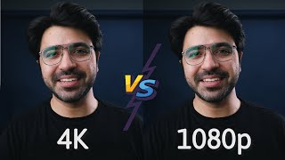 4K vs 1080p EXPLAINED  Pros and Cons in Hindi [upl. by Lattimer]