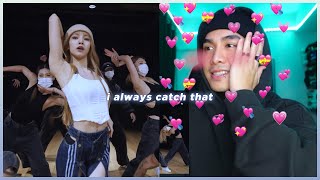 LISA  MONEY DANCE PRACTICE VIDEO reaction  i always catch that  Joshua Decena [upl. by Ajat]