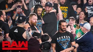 The Shield make their entrance one last time Raw March 11 2019 [upl. by Nathanial]