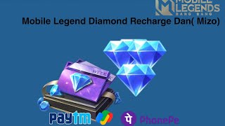 Mobile legend Diamond Recharge dan [upl. by Nero]