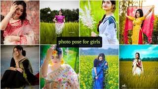 cute poses for girls  photography ideas  poses for girls  photoshoot style photography poses [upl. by Anaitsirhc832]