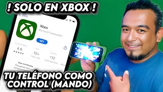 ¿Cómo Usar mi Celular Android como CONTROL para XBOX ONE o SERIES XS [upl. by Yemirej]