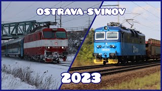 Vlaky OstravaSvinov U tratě • 2023 [upl. by Pirri551]