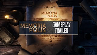 MEMORIAPOLIS  Gameplay Trailer I PC Steam [upl. by Sherourd]