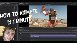 HOW 2 ANIMATE IN SFM SPEEDRUN TUTORIAL [upl. by Okechuku]