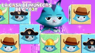 ¡Hagan canciones nuevas con cubos de gatitos ridículos  LA CASA DE MUÑECAS DE GABBY  Netflix [upl. by Einnaf]