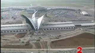 La nouvelle gare TGV de Lyon Satolas  Archive vidéo INA [upl. by Zsamot147]