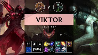 Viktor Top vs Urgot  EUW Grandmaster Patch 1414 [upl. by Einaoj]