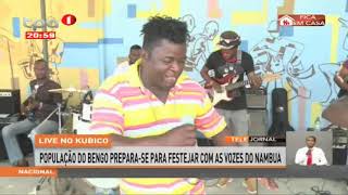 LIVE NO KUBICO  Vozes do Nambua vão apresentar 12 músicas neste Domingo [upl. by Nillek]