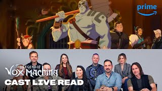 NYCC Live Read with Animation  The Legend of Vox Machina  Prime Video [upl. by Sidra]