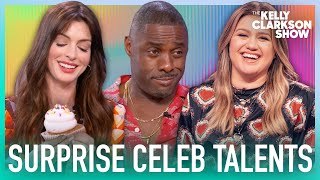 5 Surprise Celebrity Talents Ft Anne Hathaway Charlie Puth Idris Elba [upl. by Isahella]