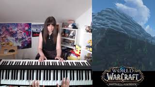 World of Warcraft  BoralusTiragarde Sound music on piano [upl. by Elleynad806]