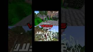 Diabolo VS Lined🔥🔥 edit minecraft memes funny [upl. by Leanne547]