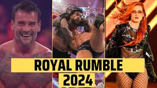 WWE ROYAL RUMBLE 2024  OPINIONI A CALDO [upl. by Adnylam]