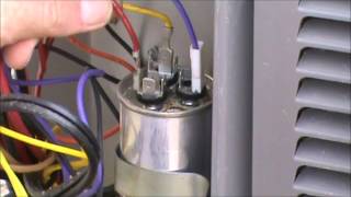 HVAC Training  Dual Capacitor Checkout [upl. by Annoyt289]