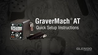 Hand Engraving amp Stone Setting Tools GraverMach AT Quick Setup [upl. by Valorie]