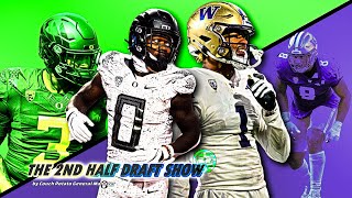 2024 NFL THREE Round Mock Draft Duel  The 2nd Half Draft Show Ep 67 [upl. by Aimas]