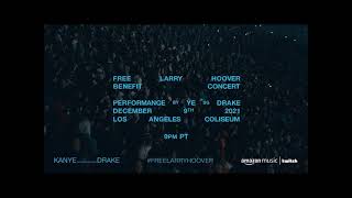 KANYE amp DRAKE  FREE LARRY HOOVER CONCERT FULL CONCERT WITH TIMESTAMPS [upl. by Antonina996]