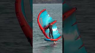 Lightwind performance with the Starboard Foils Glider 1100 getwingsurfing [upl. by Ycal]