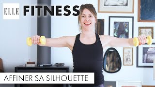 15 minutes pour affiner sa silhouette  avec haltères ┃ELLE Fitness [upl. by Ecinereb593]