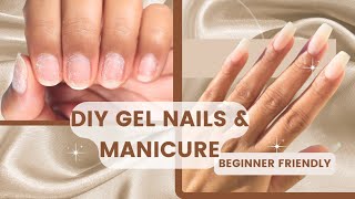 Aesthetic Manicure and Hard Gel Nails 💅 Dont Miss Out on These Nails  No Drill Needed [upl. by Ahseikan]