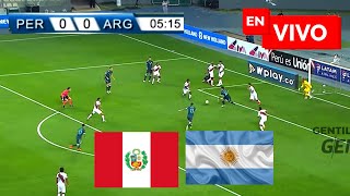 🔴 Argentina 2  0 Perú EN VIVO  Eliminatorias [upl. by Idieh502]