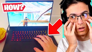 Reacting To The WEIRDEST Keybinds In Fortnite [upl. by Rebak643]