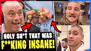 MMA Community Reacts  Dricus Du Plessis vs Israel Adesanya HIGHLIGHTS UFC 305 [upl. by Ycram]