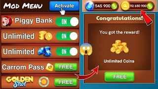 Carrom disc pool aim hack 2024  Carrom disc pool long line hack [upl. by Cudlip]