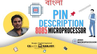 Pin Description 8085 microprocessor [upl. by Fotzsyzrk]