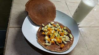 Receta De Hotcakes de AvenaComo Hacer Hotcakes de Avena y Harina [upl. by Juan]