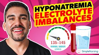 Electrolyte Imbalances  Hyponatremia Low Sodium [upl. by Mhoj459]