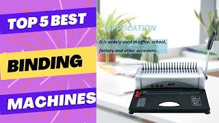 Best Binding Machines 2023 [upl. by Piero137]