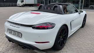 Porsche 718 Boxster GTS 40 roof [upl. by Bunow]